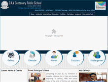 Tablet Screenshot of davschoolnarela.org